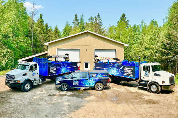 Fleet of trucks